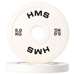 Диски олимпийские HMS CBRS50 2х5kg (White) Thumb