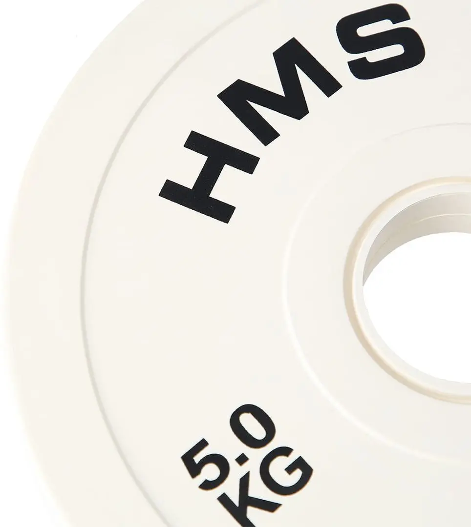 Диски олимпийские HMS CBRS50 2х5kg (White)
