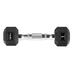 Гантель HMS Hex Pro 1kg (Black) Thumb