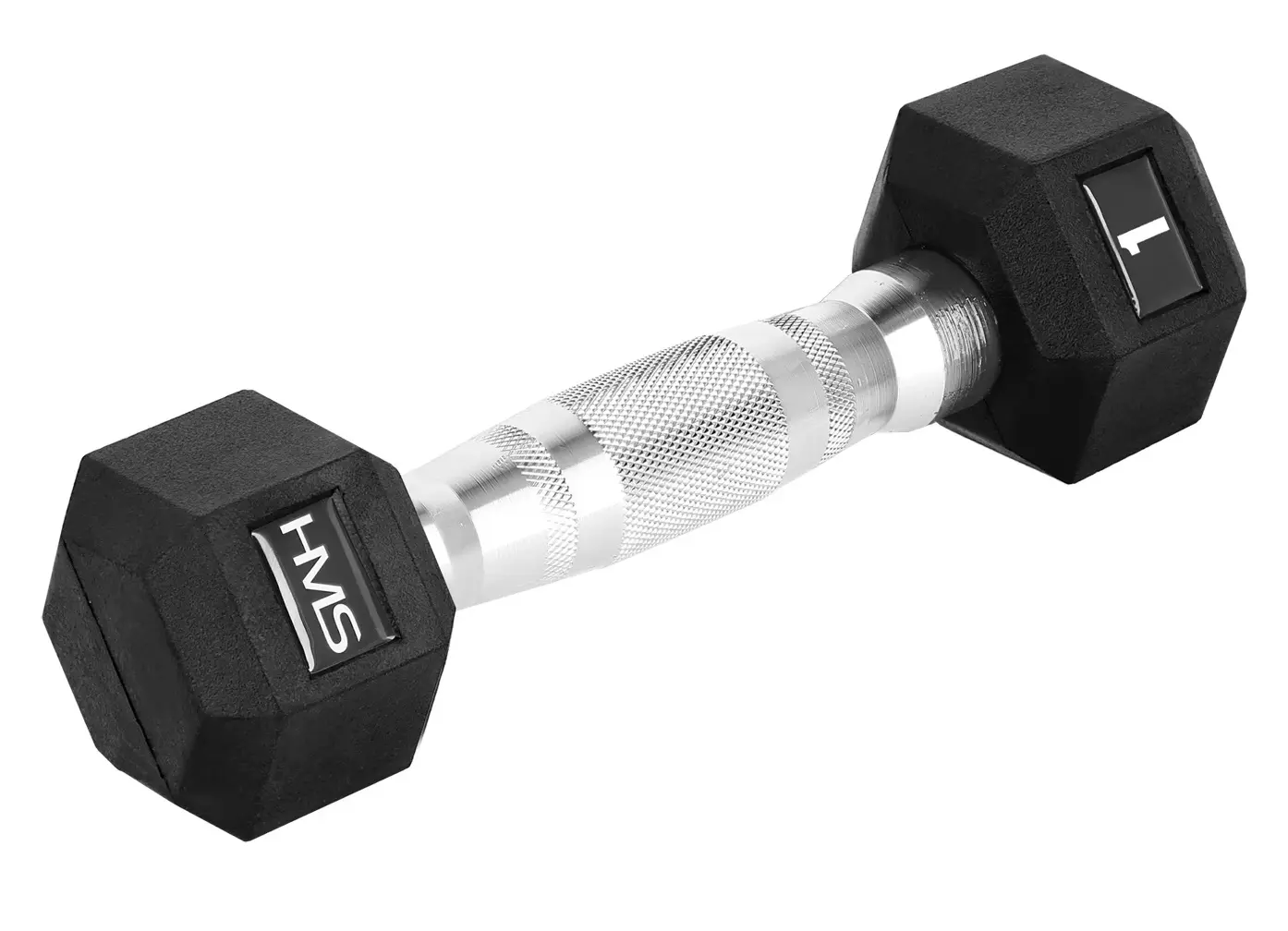 Гантель HMS Hex Pro 1kg (Black)