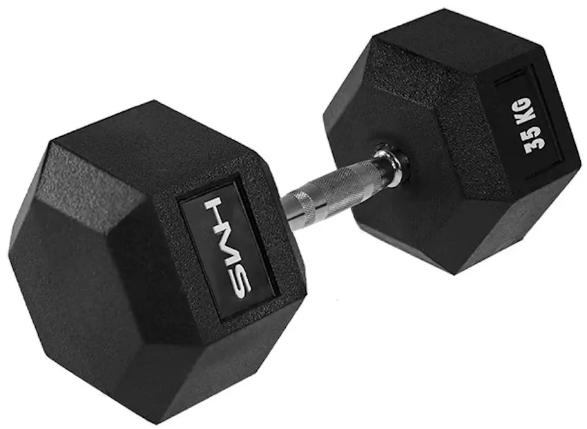 Gantera Hms Hex Pro 35kg (Black)