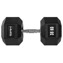 Gantera Hms Hex Pro 35kg (Black)