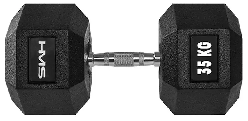 Gantera Hms Hex Pro 35kg (Black)