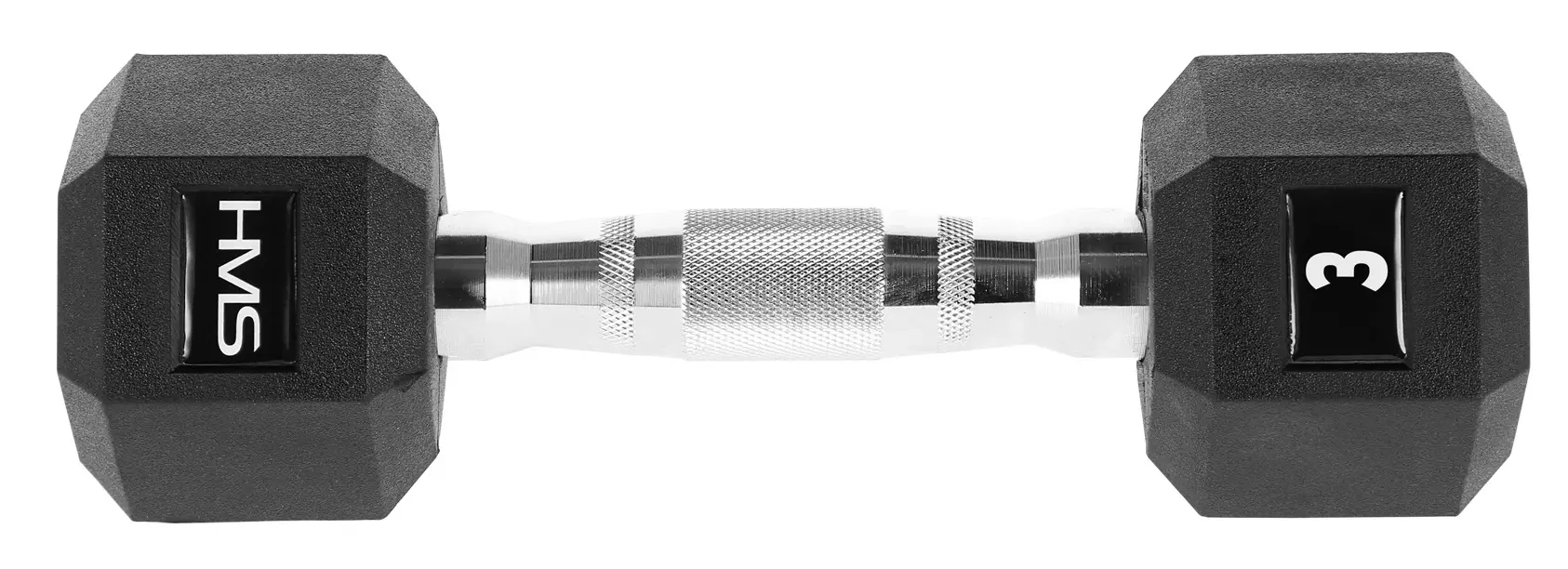 Гантель HMS Hex Pro 3kg (Black) - 2