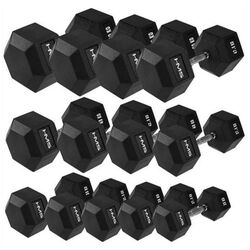Gantera HMS Hex Pro 42.5 kg (Black) Thumb