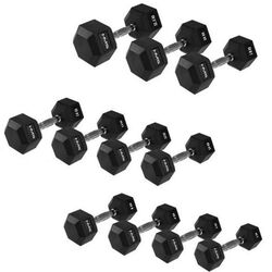 Gantera HMS Hex Pro 42.5 kg (Black) Thumb