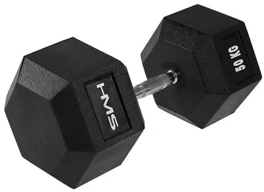 Gantera Hms Hex Pro 50 kg (Black)