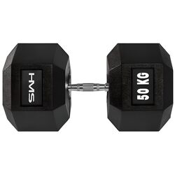 Gantera Hms Hex Pro 50 kg (Black)