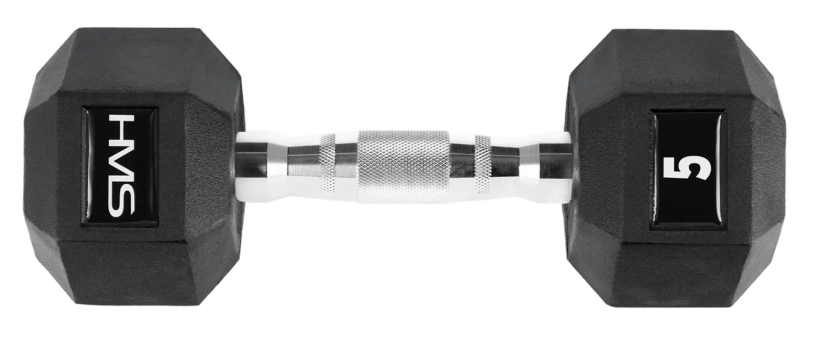 Gantera HMS Hex Pro 5kg (Black/Silver) - 2
