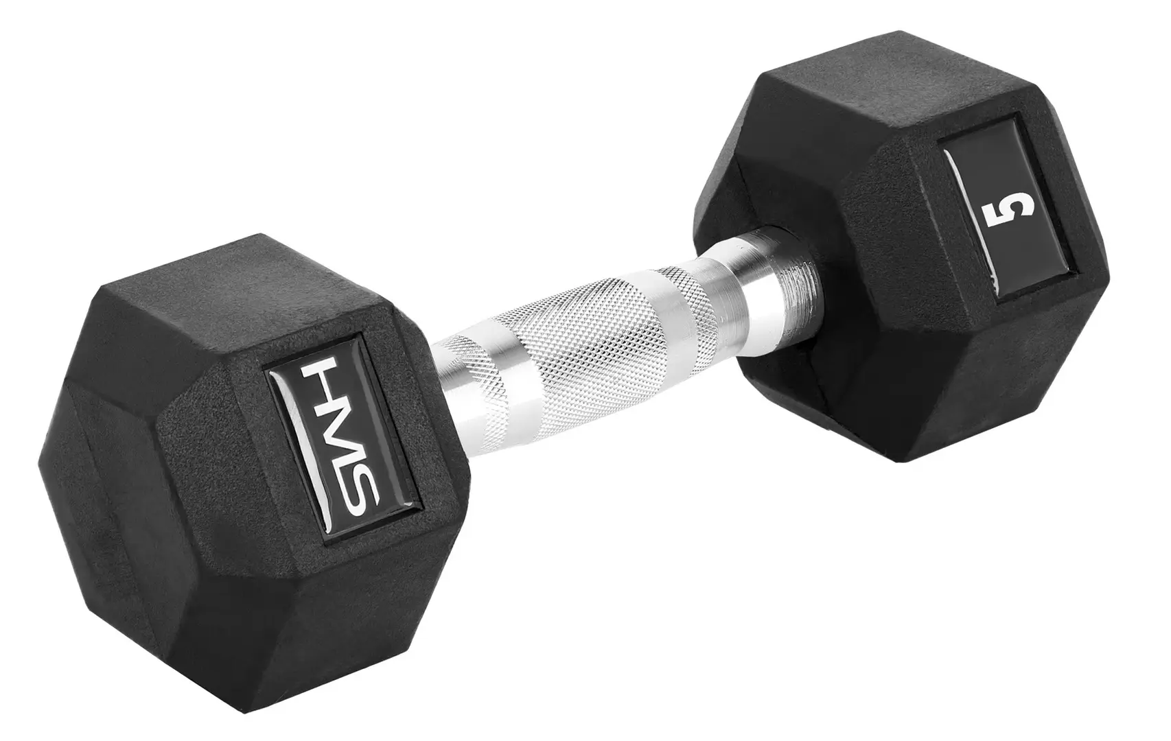 Gantera HMS Hex Pro 5kg (Black/Silver)