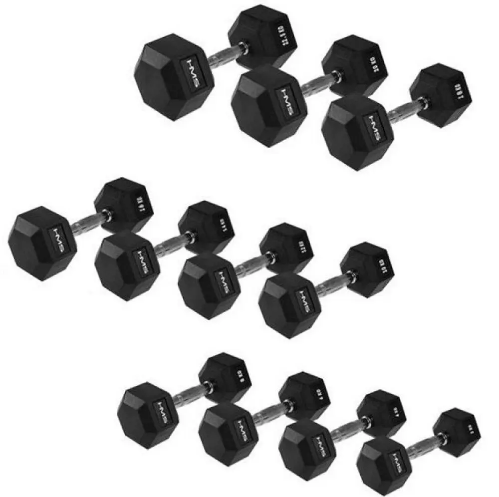 Gantera HMS Hex Pro 60 kg (Black)
