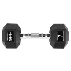 Гантель HMS Hex Pro 7kg (Black) Thumb