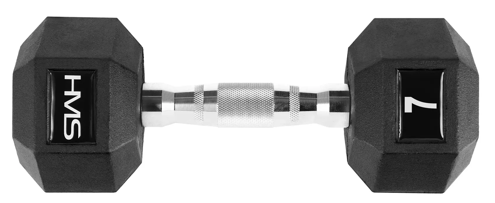 Гантель HMS Hex Pro 7kg (Black) - 2