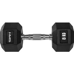 Гантель HMS HEX PRO 8 kg (Black)
