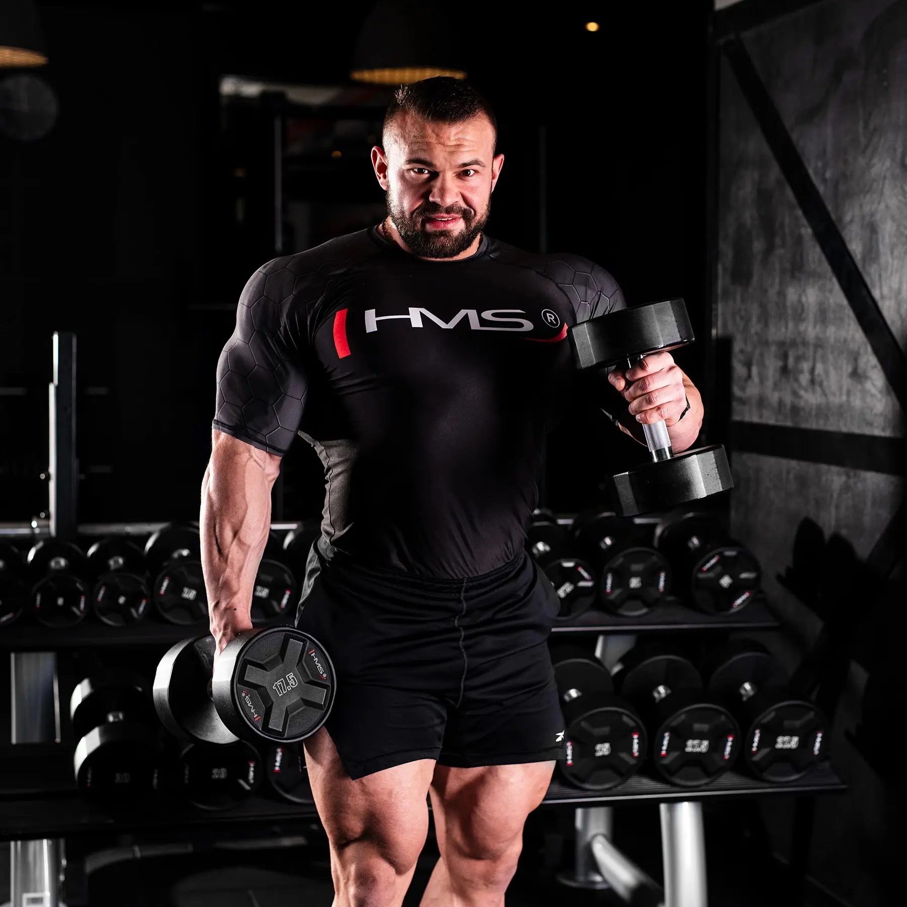 Gantera HMS HPC 17.5 kg (Black)