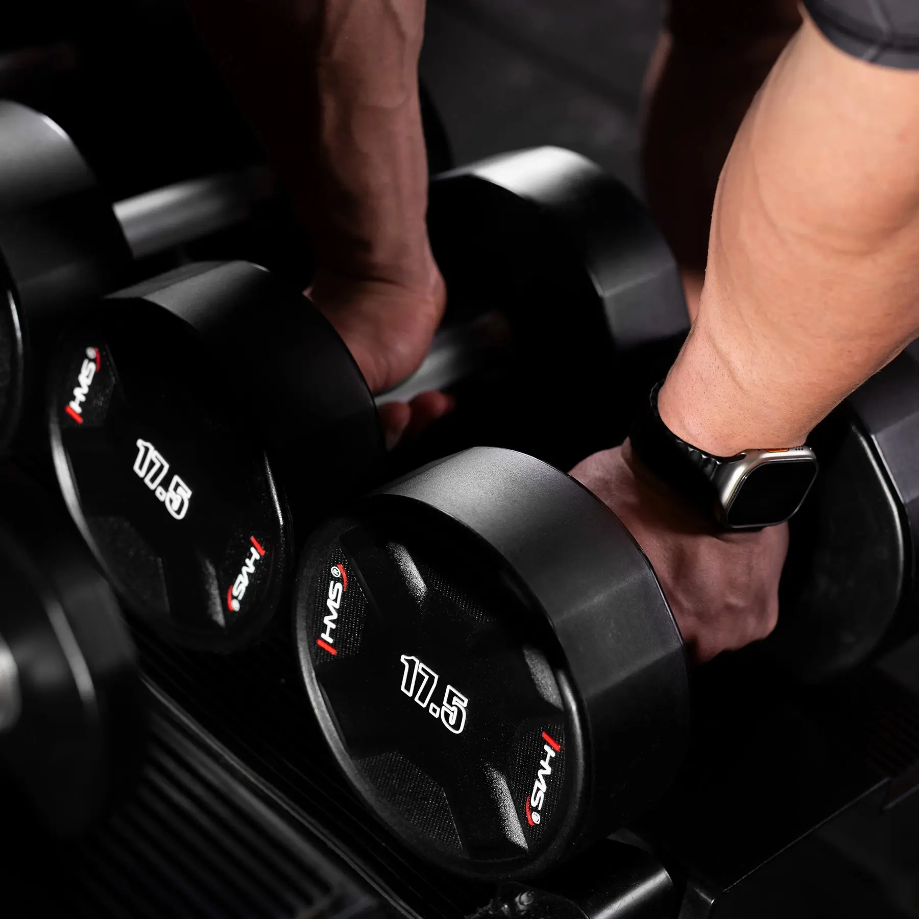 Gantera HMS HPC 17.5 kg (Black)