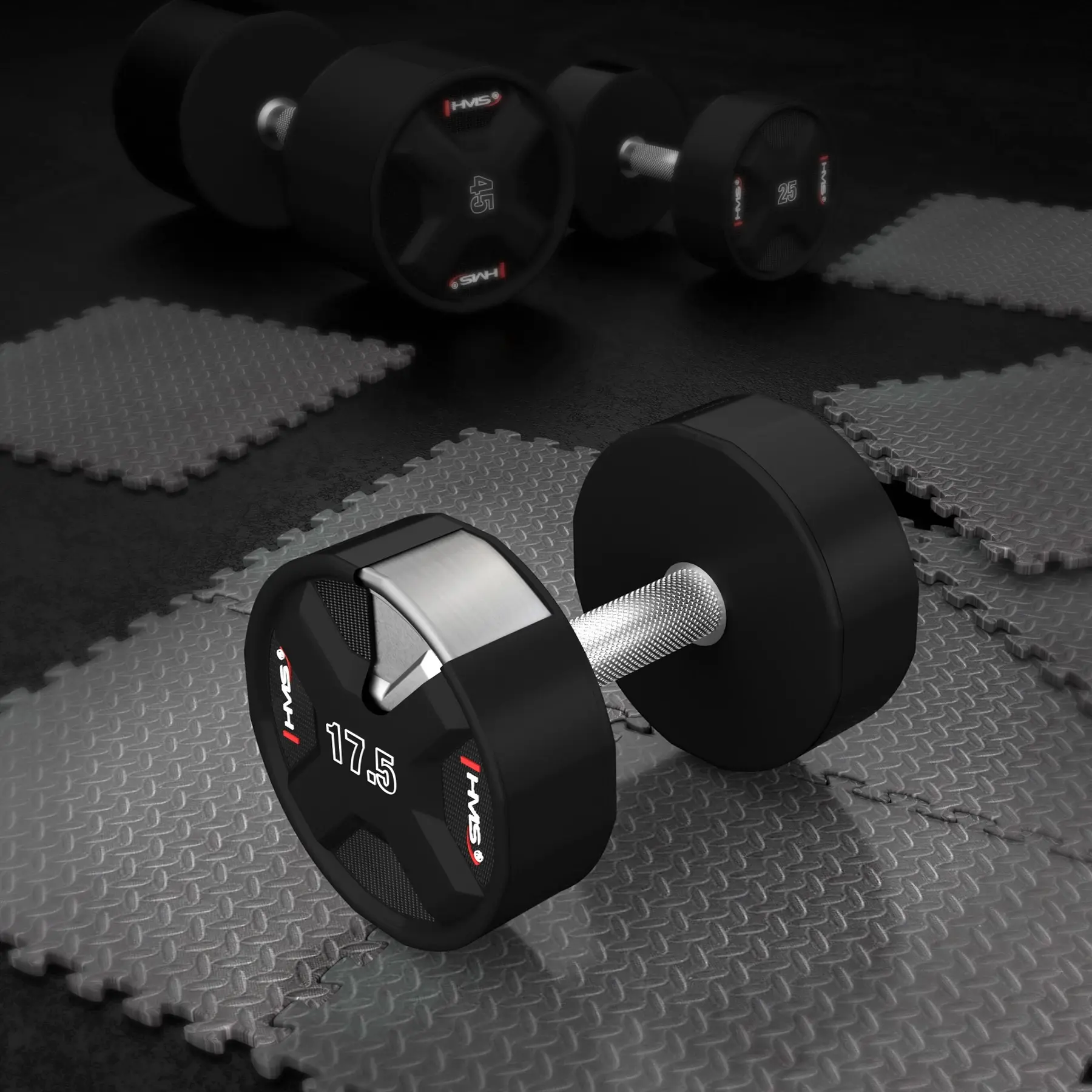 Gantera HMS HPC 17.5 kg (Black)