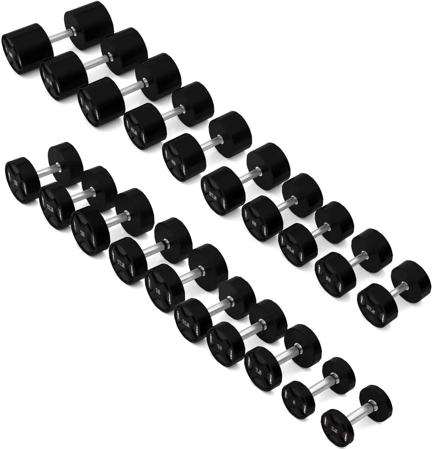 Гантель HMS HPC 47.5kg (Black)