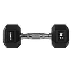 Gantera cauciucata HMS Hex Pro 2kg (Black) Thumb