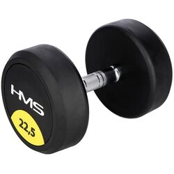Gantera cauciucata HMS HG Pro 22.5kg (Black)