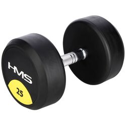 Gantera cauciucata HMS HG Pro 25kg (Black)