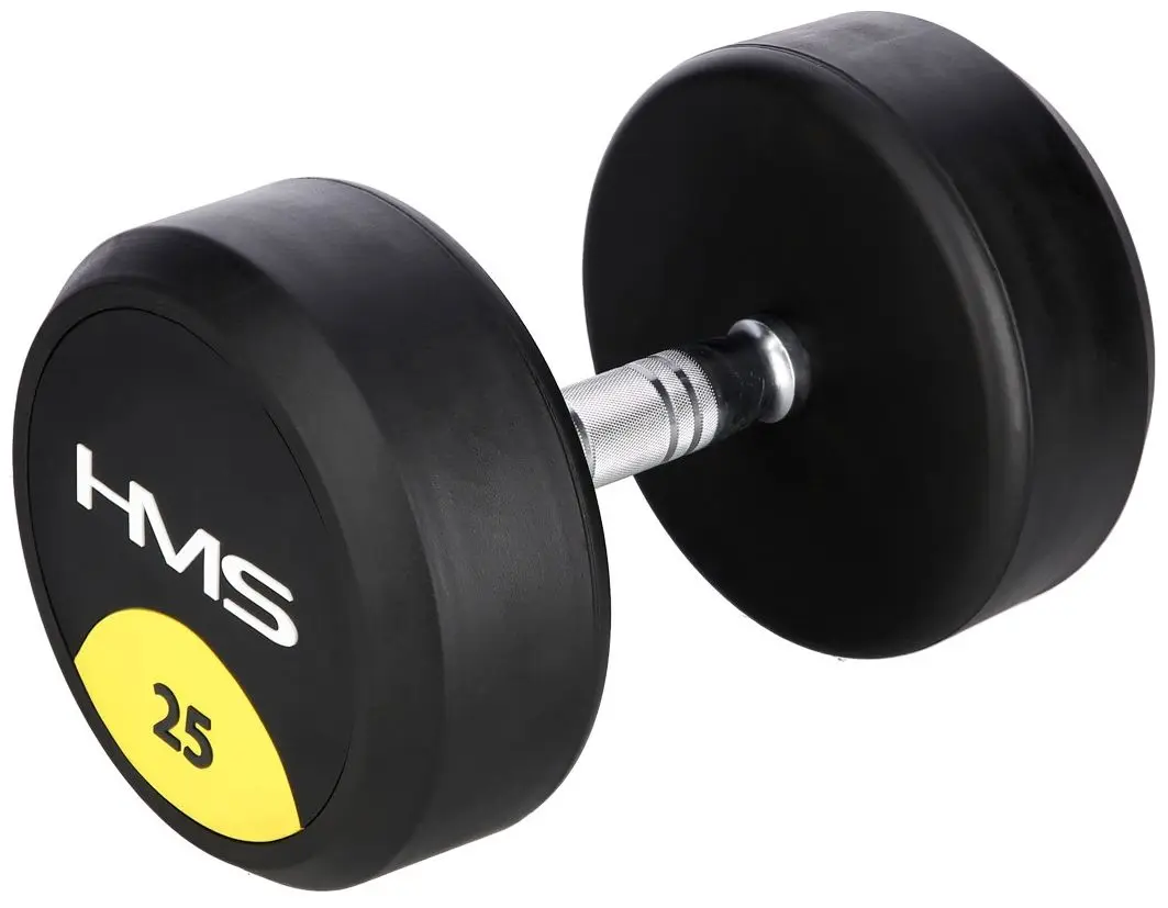 Gantera cauciucata HMS HG Pro 25kg (Black)