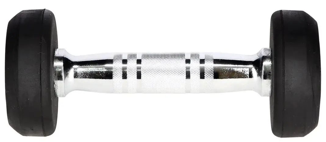 Гантель обрезиненная Hms HG PRO 2kg (Black)