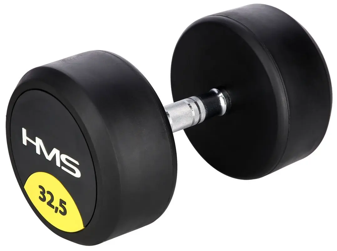 Gantera cauciucata HMS HG Pro 32.5kg (Black)