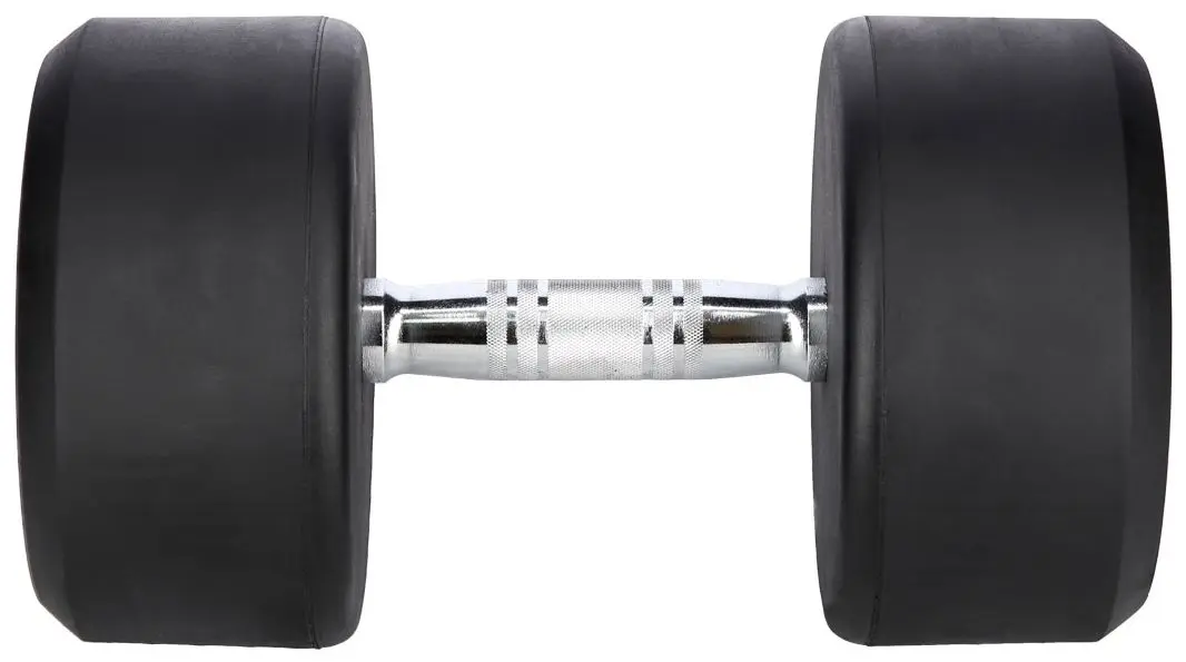 Гантель обрезиненная HMS HG Pro 35kg (Black)