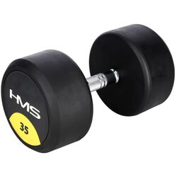 Gantera cauciucata HMS HG Pro 35kg (Black)