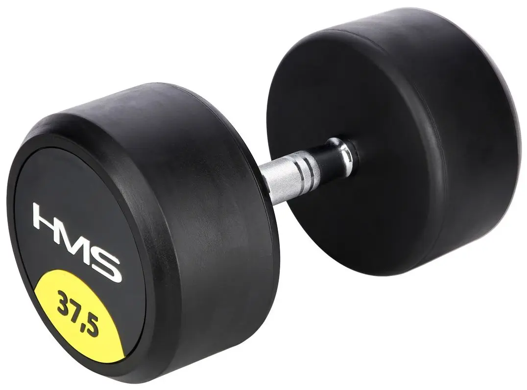 Gantera cauciucata HMS HG Pro 37.5kg (Black)