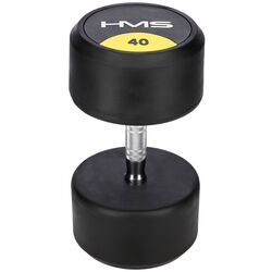 Gantera cauciucata HMS HG Pro 40kg (Black) Thumb