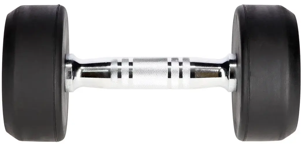 Гантель обрезиненная Hms HG PRO 4kg (Black)