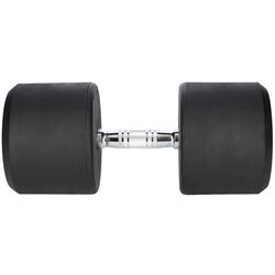 Гантель обрезиненная HMS HG Pro 60kg (Black) Thumb