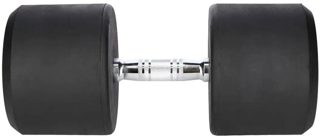 Гантель обрезиненная HMS HG Pro 60kg (Black)