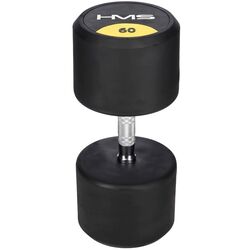 Гантель обрезиненная HMS HG Pro 60kg (Black) Thumb