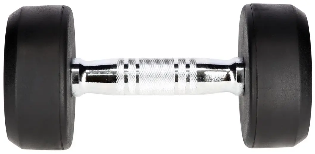 Гантель обрезиненная Hms HG PRO 6kg (Black)