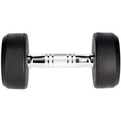 Гантель обрезиненная HMS HG Pro 8kg (Black) Thumb
