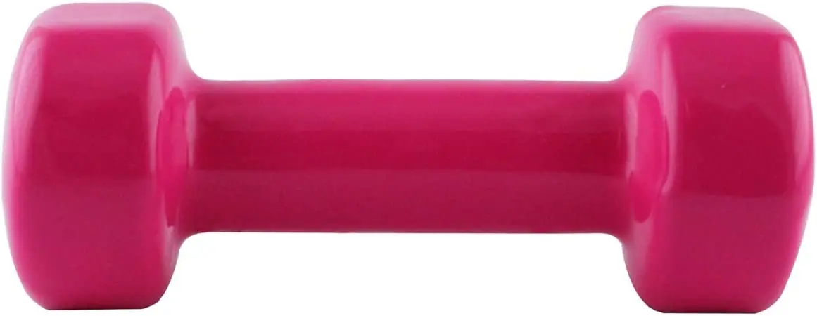 Гантель виниловая HMS 17023 1.5kg (Pink)