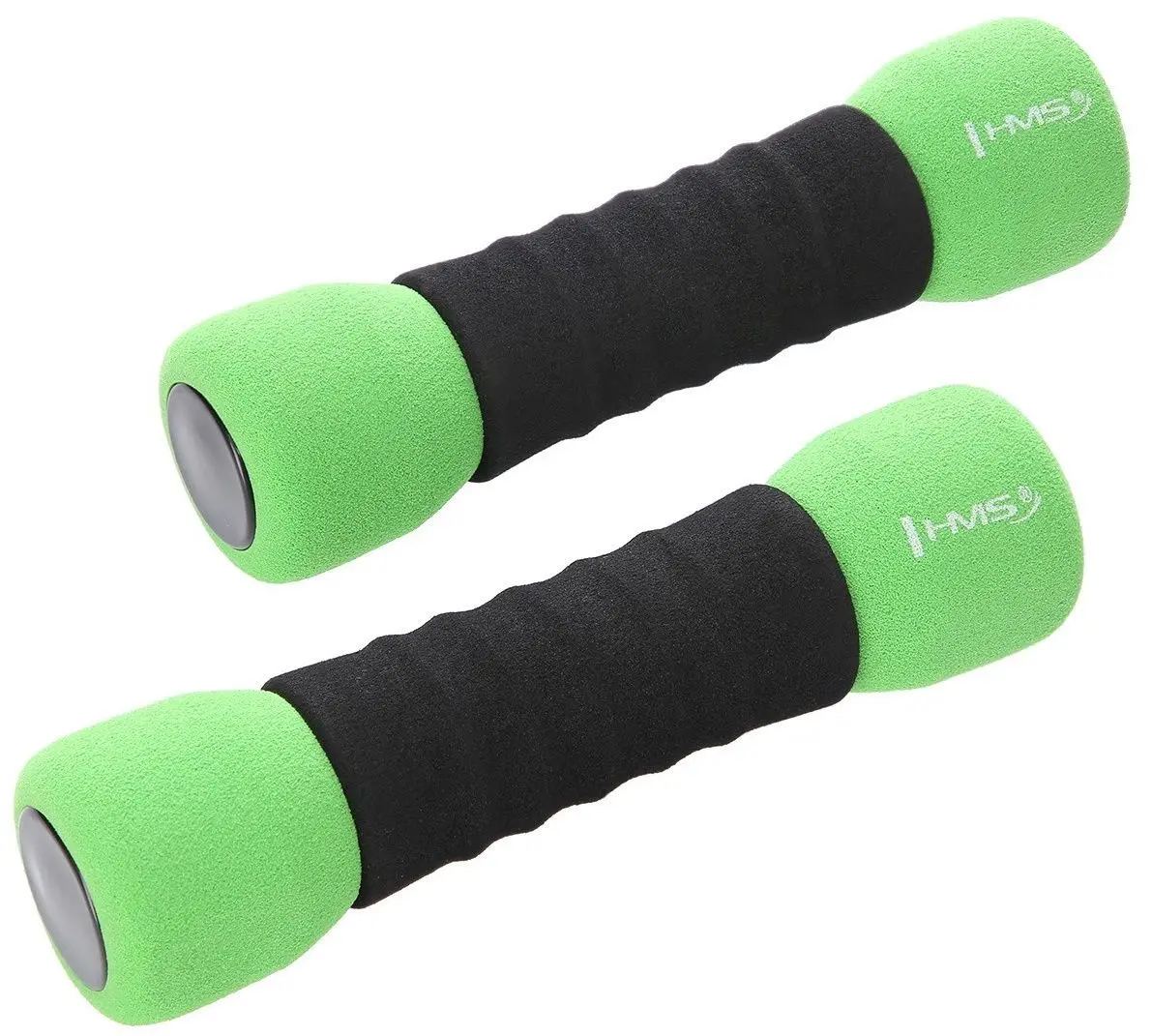 Gantere pentru aerobica Hms CM07 (Black/Green)