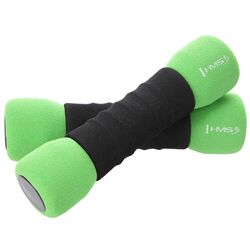 Gantere pentru aerobica Hms CM07 (Black/Green)