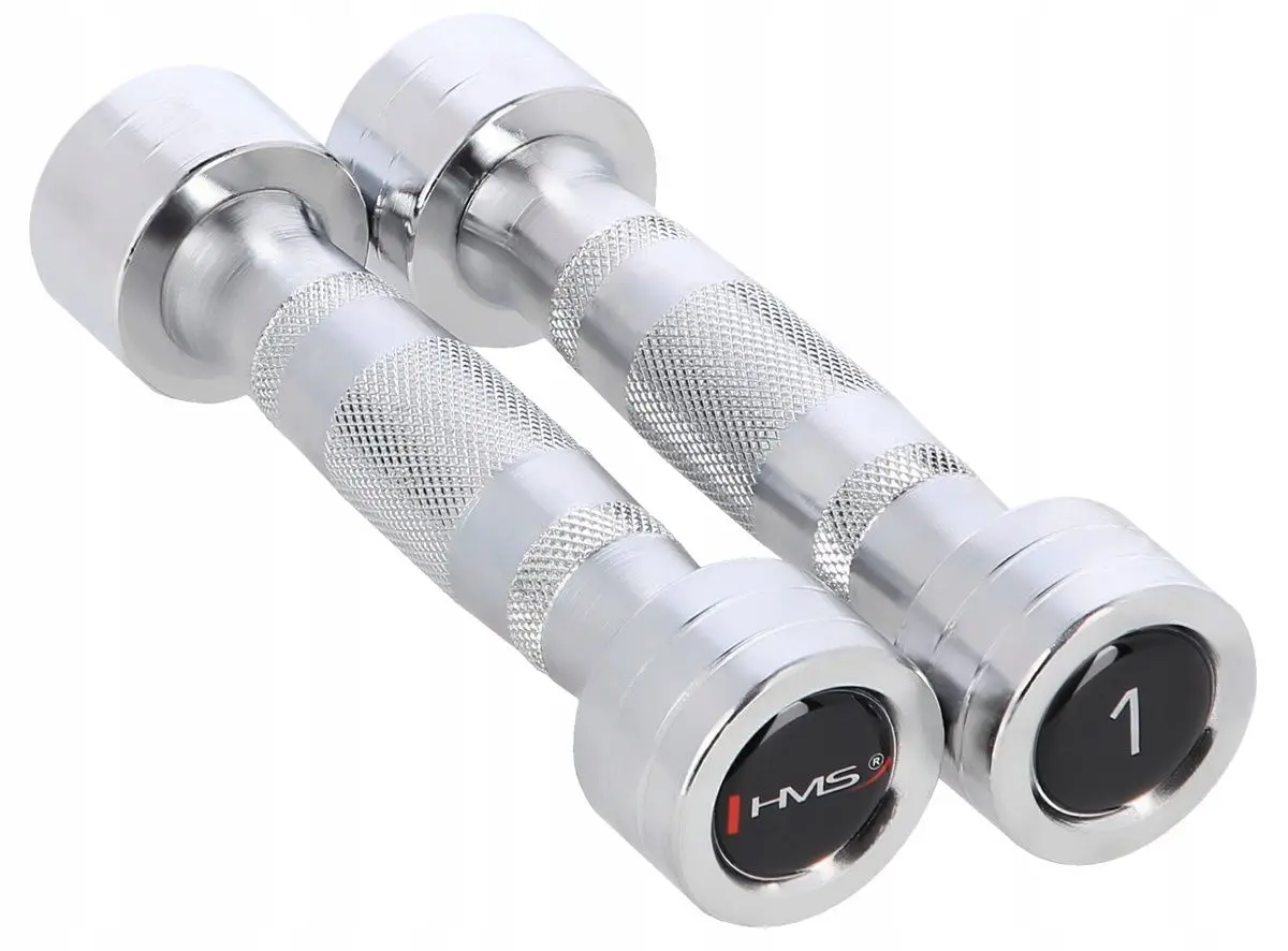 Гантели HMS CHD01 2x1 kg (Chrome)