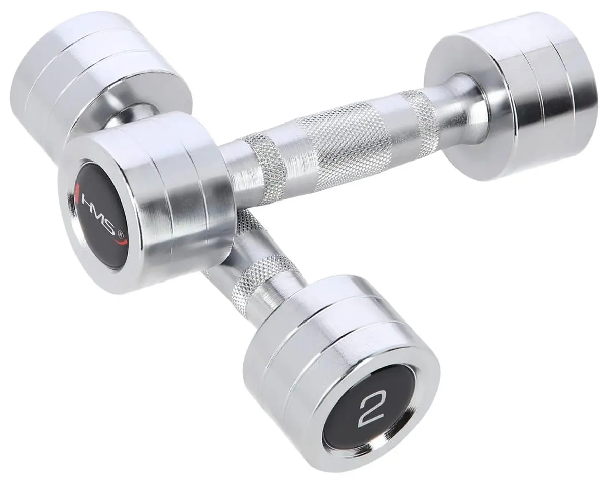 Gantere HMS CHD02 2x2kg (Chrome)