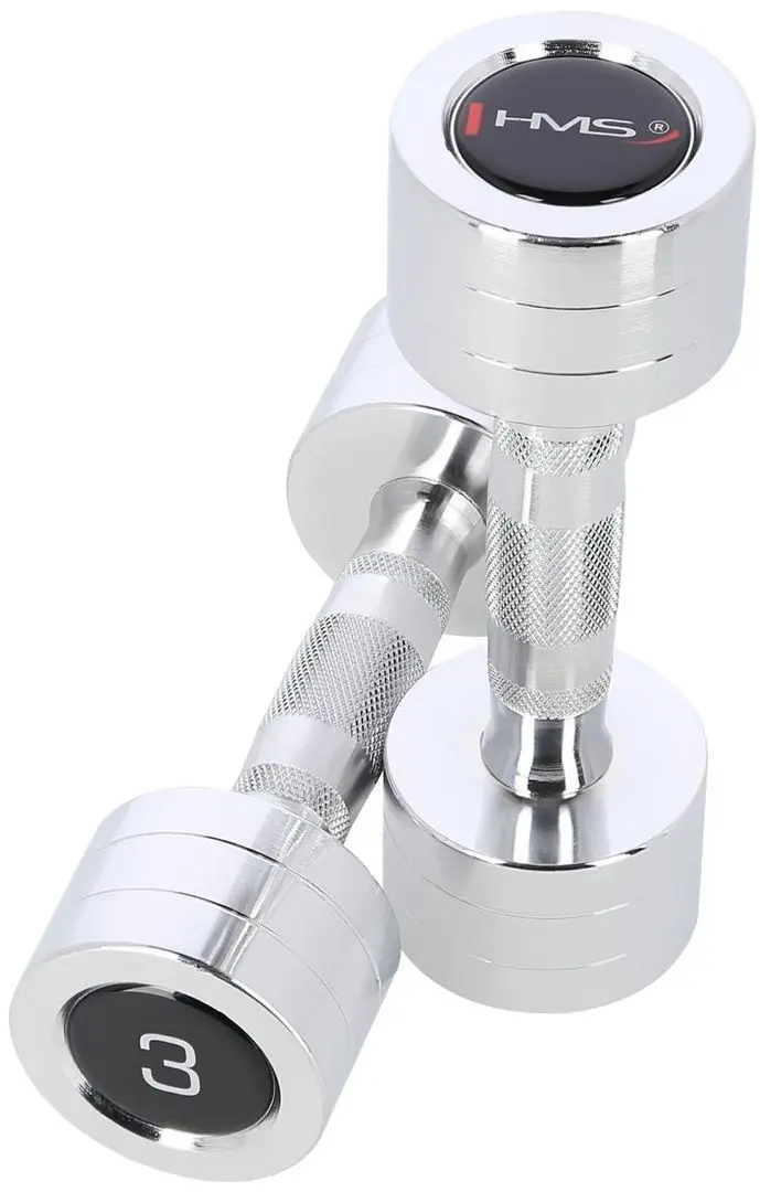 Гантели HMS CHD03 2x3kg (Chrome)