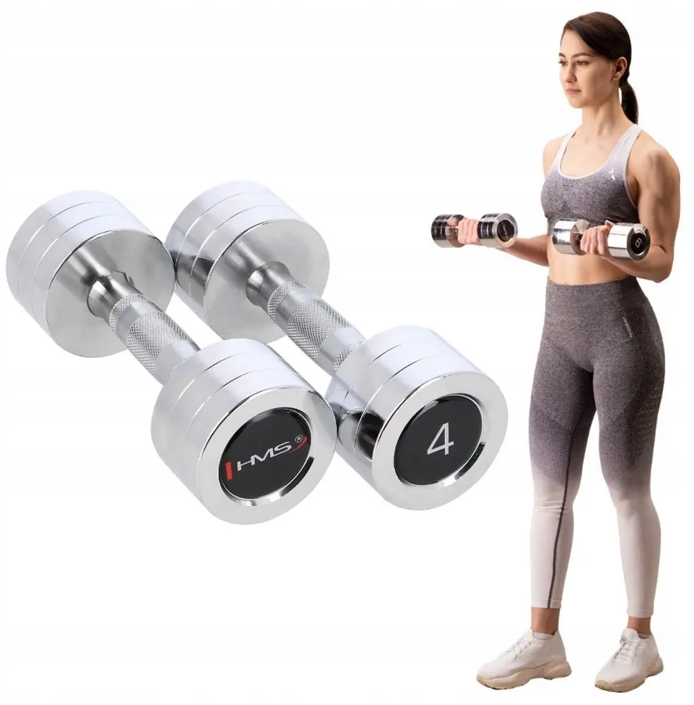 Gantere HMS CHD04 2х4kg (Chrome)