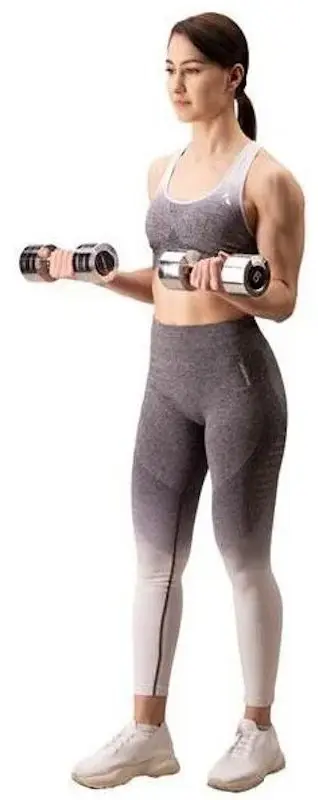 Gantere Hms CHD05 2х5kg (Chrome)