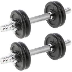 Гантели Hms SG02 2x7кг (Black/Chrome)