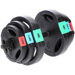 Гантели HMS SG40 40 kg (Black) Thumb