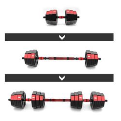 Gantere-haltera 2in1 HMS SGC20 20kg Thumb