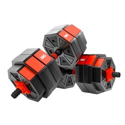 Гантели-штанга 2в1 HMS SGC30 30kg (Black/Red)